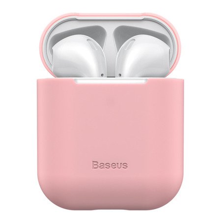 Baseus Super Thin | Etui silikonowe case pokrowiec na słuchawki Apple AirPods 2gen / 1gen EOL
