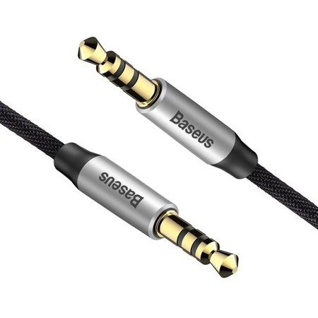Baseus Yiven M30 | Kabel audio AUX pozłacany mini Jack 3.5mm - mini Jack 3.5mm 1.5M